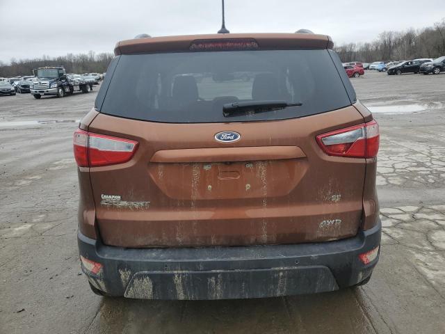 MAJ6S3GL5LC323958 - 2020 FORD ECOSPORT SE BROWN photo 6