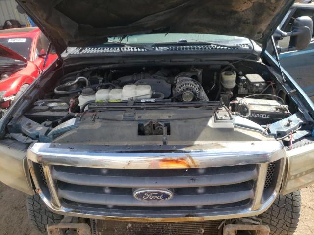 3FTSW31F91MA57551 - 2001 FORD F350 SRW SUPER DUTY BLUE photo 11