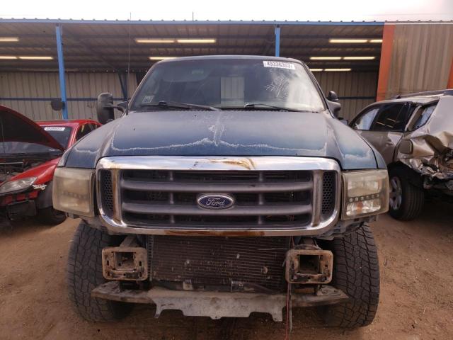 3FTSW31F91MA57551 - 2001 FORD F350 SRW SUPER DUTY BLUE photo 5