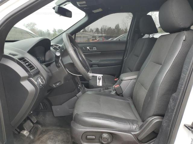 1FM5K8AR9JGB59213 - 2018 FORD EXPLORER POLICE INTERCEPTOR თეთრი ფოტო 7