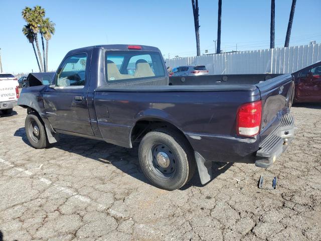 1FTYR10C0YPA61876 - 2000 FORD RANGER BLUE photo 2