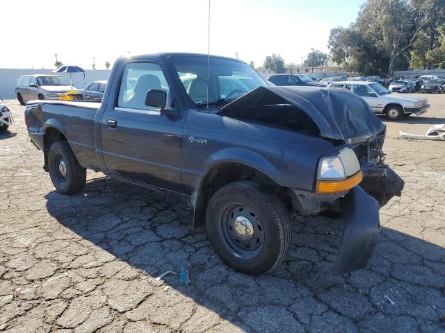 1FTYR10C0YPA61876 - 2000 FORD RANGER BLUE photo 4