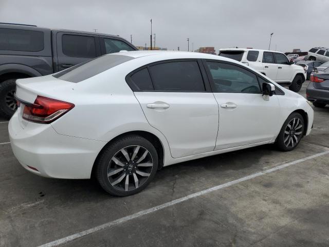 19XFB2F95FE205710 - 2015 HONDA CIVIC EXL WHITE photo 3