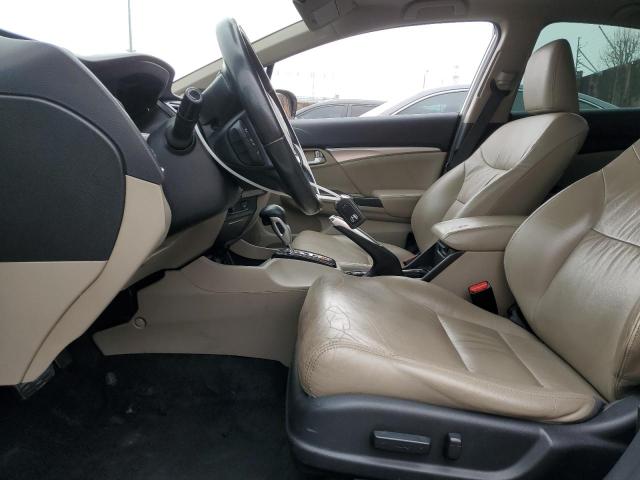 19XFB2F95FE205710 - 2015 HONDA CIVIC EXL WHITE photo 7