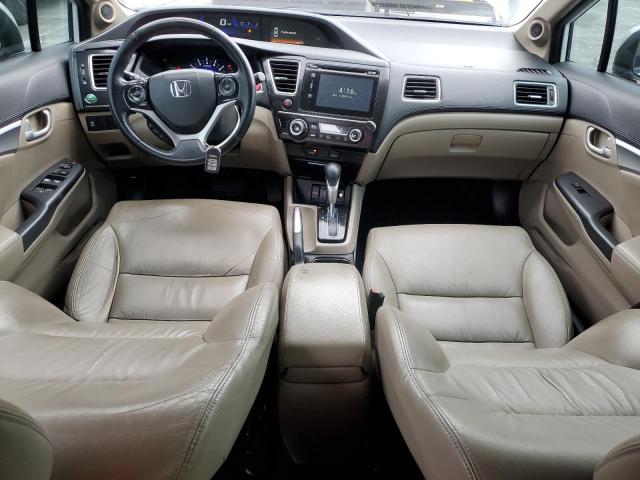 19XFB2F95FE205710 - 2015 HONDA CIVIC EXL WHITE photo 8