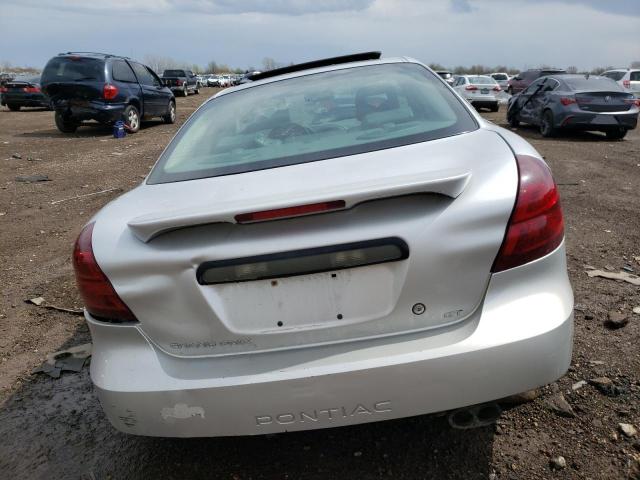 2G2WS522X41364960 - 2004 PONTIAC GRAND PRIX GT2 ვერცხლისფერი ფოტო 6