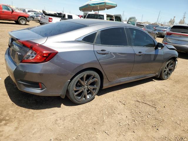 19XFC2E8XKE005860 - 2019 HONDA CIVIC SPORT 灰色 照片 3