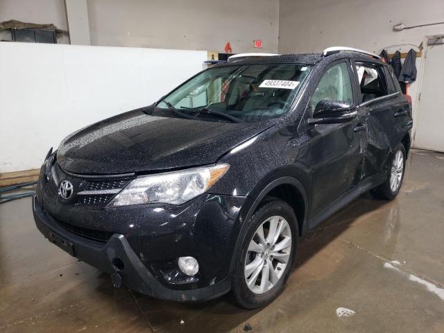 2T3DFREV4DW012694 - 2013 TOYOTA RAV4 LIMITED BLACK photo 1