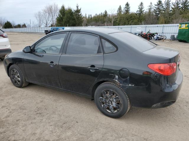 KMHDU4BD2AU847542 - 2010 HYUNDAI ELANTRA BLUE BLACK photo 2