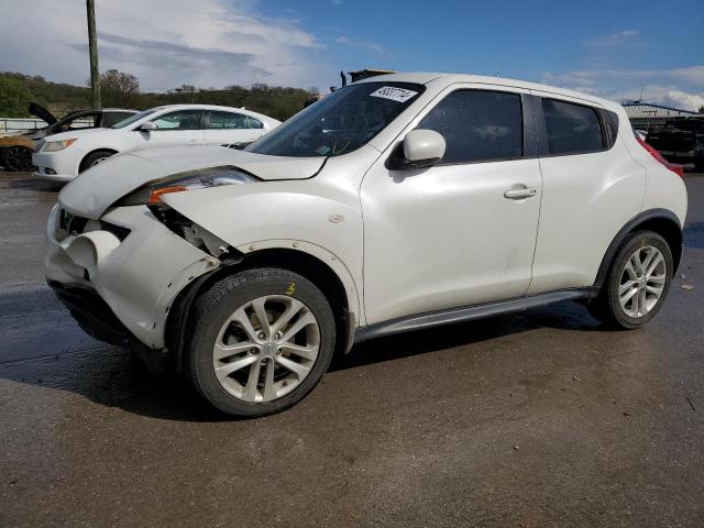 JN8AF5MR1DT214576 - 2013 NISSAN JUKE S WHITE photo 1