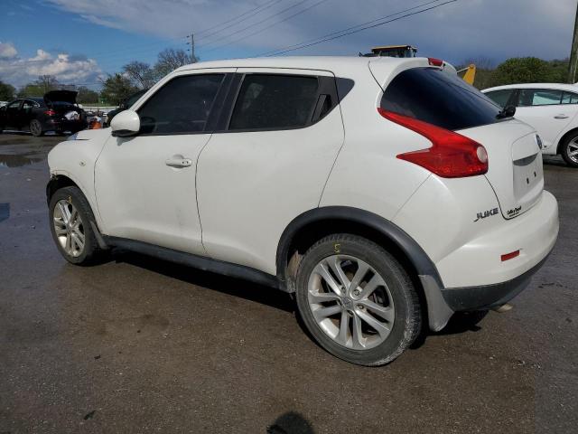 JN8AF5MR1DT214576 - 2013 NISSAN JUKE S WHITE photo 2