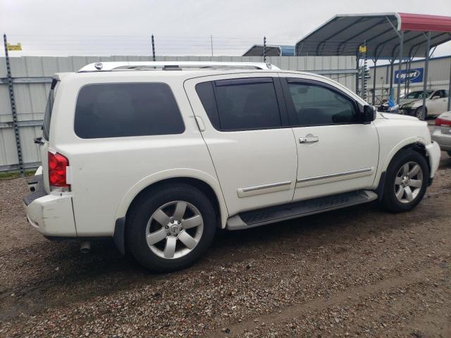 5N1BA0ND1DN610091 - 2013 NISSAN ARMADA SV WHITE photo 3