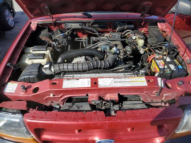 1FTZR15U3WPB24844 - 1998 FORD RANGER SUPER CAB RED photo 11