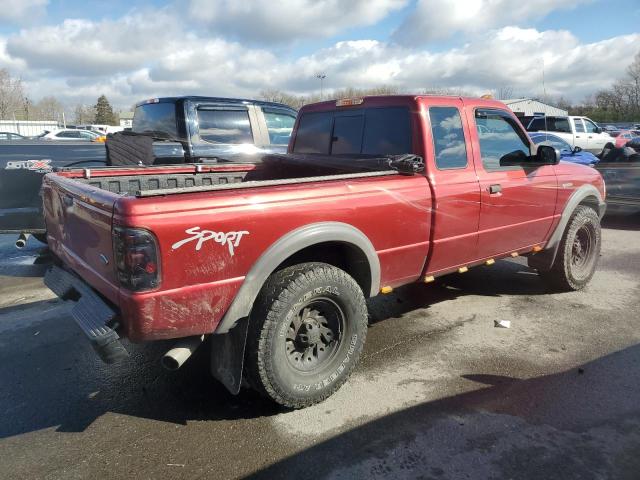 1FTZR15U3WPB24844 - 1998 FORD RANGER SUPER CAB RED photo 3