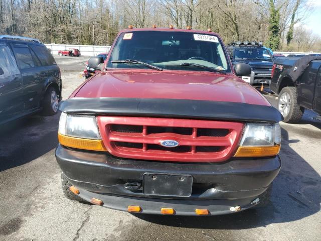 1FTZR15U3WPB24844 - 1998 FORD RANGER SUPER CAB RED photo 5