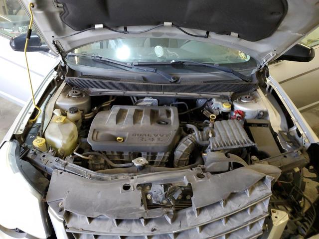 1C3LC45K48N572679 - 2008 CHRYSLER SEBRING SILVER photo 11