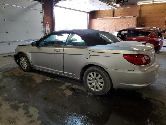 1C3LC45K48N572679 - 2008 CHRYSLER SEBRING SILVER photo 2