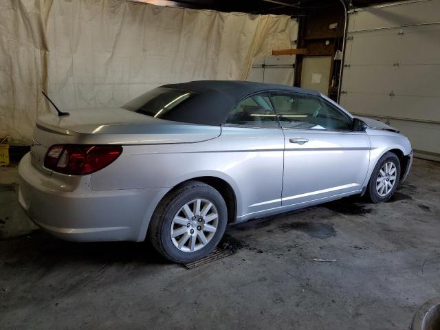 1C3LC45K48N572679 - 2008 CHRYSLER SEBRING SILVER photo 3