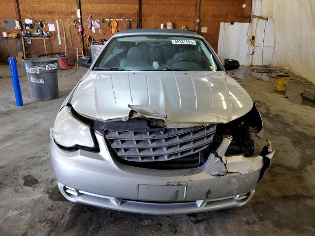 1C3LC45K48N572679 - 2008 CHRYSLER SEBRING SILVER photo 5