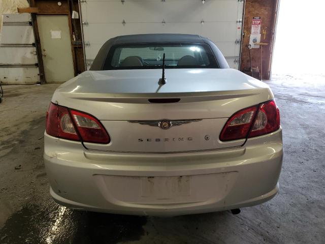 1C3LC45K48N572679 - 2008 CHRYSLER SEBRING SILVER photo 6