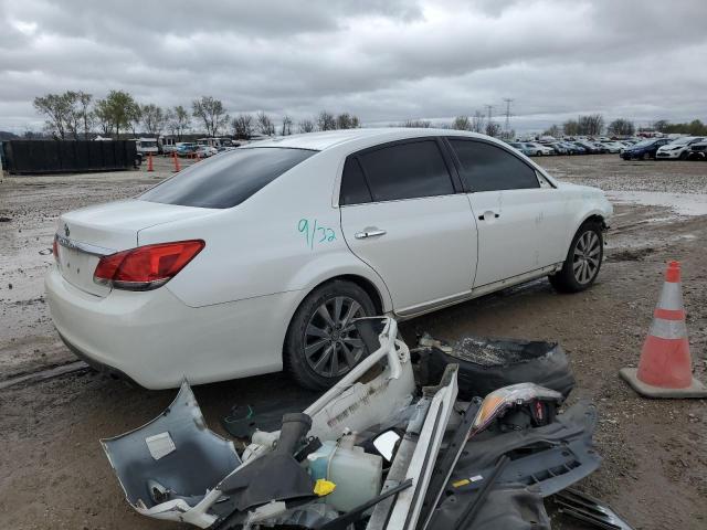 4T1BK3DB4BU379673 - 2011 TOYOTA AVALON BASE WHITE photo 3