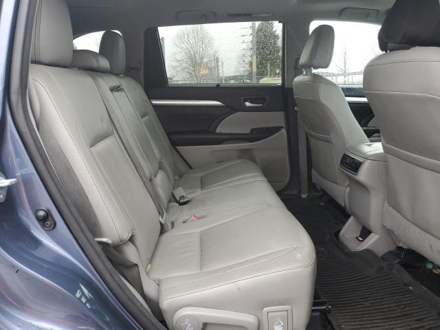 5TDJKRFH2GS338068 - 2016 TOYOTA HIGHLANDER XLE BLUE photo 11
