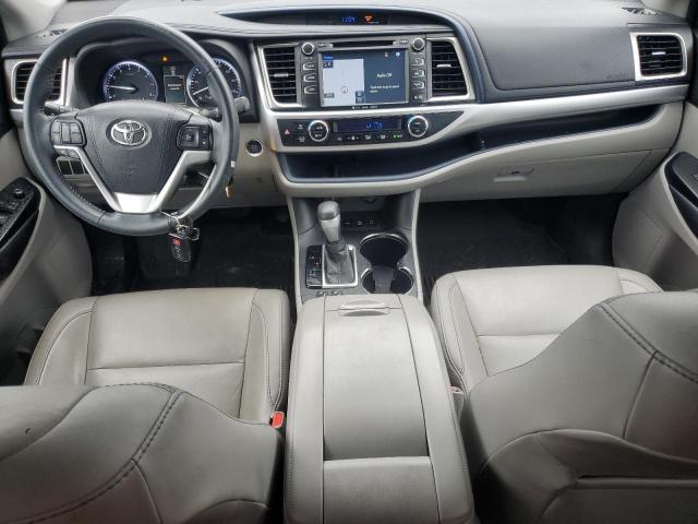 5TDJKRFH2GS338068 - 2016 TOYOTA HIGHLANDER XLE BLUE photo 8