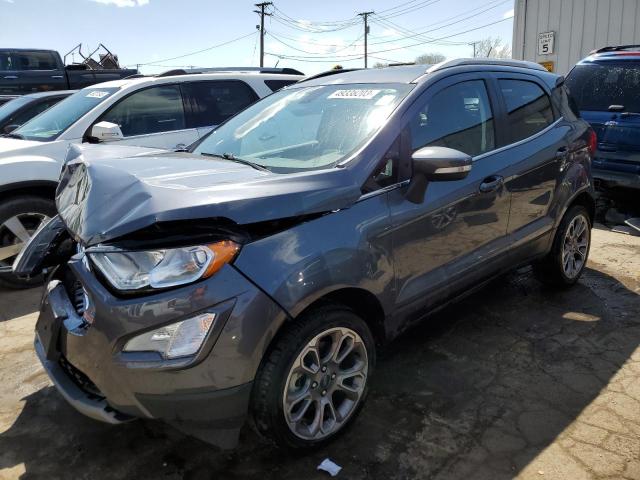 MAJ3S2KE0LC365525 - 2020 FORD ECOSPORT TITANIUM GRAY photo 1