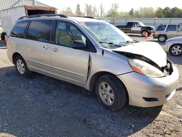 5TDZA23CX6S445292 - 2006 TOYOTA SIENNA CE GRAY photo 4