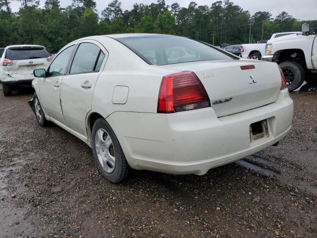 4A3AB36F37E049991 - 2007 MITSUBISHI GALANT ES WHITE photo 2