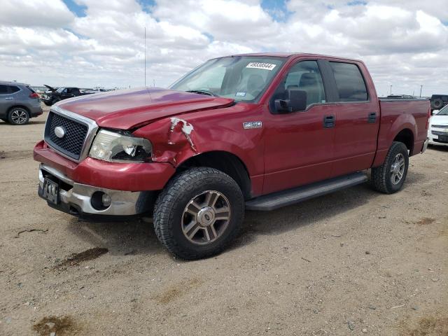 1FTPW14V27KC67096 - 2007 FORD F150 SUPERCREW RED photo 1