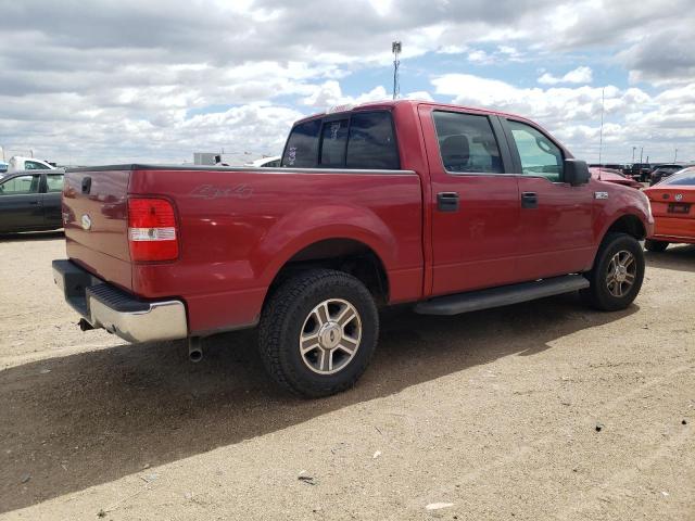 1FTPW14V27KC67096 - 2007 FORD F150 SUPERCREW RED photo 3