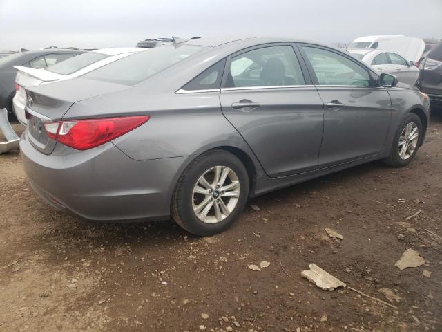 5NPEB4AC4DH748498 - 2013 HYUNDAI SONATA GLS GRAY photo 3