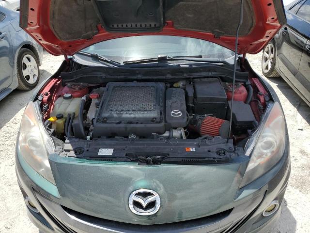 JM1BL1L33C1563635 - 2012 MAZDA SPEED 3 GREEN photo 11