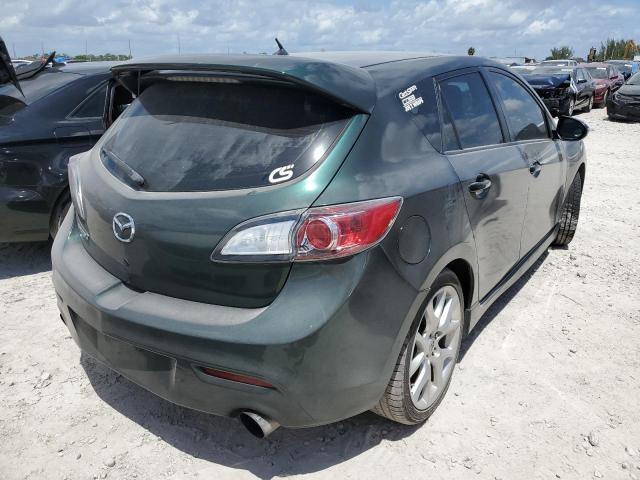 JM1BL1L33C1563635 - 2012 MAZDA SPEED 3 GREEN photo 3
