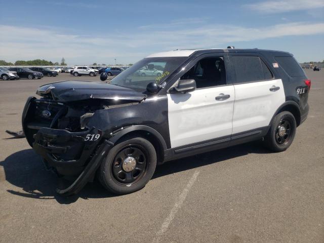 1FM5K8AR9JGC43032 - 2018 FORD EXPLORER POLICE INTERCEPTOR BLACK photo 1