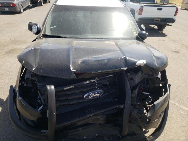 1FM5K8AR9JGC43032 - 2018 FORD EXPLORER POLICE INTERCEPTOR BLACK photo 11