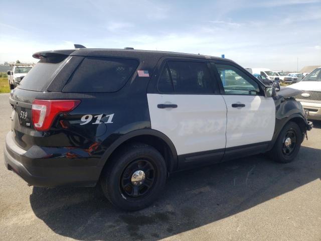 1FM5K8AR9JGC43032 - 2018 FORD EXPLORER POLICE INTERCEPTOR BLACK photo 3