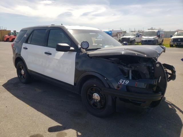 1FM5K8AR9JGC43032 - 2018 FORD EXPLORER POLICE INTERCEPTOR BLACK photo 4