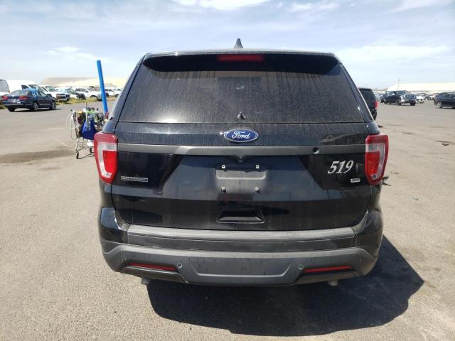 1FM5K8AR9JGC43032 - 2018 FORD EXPLORER POLICE INTERCEPTOR BLACK photo 6