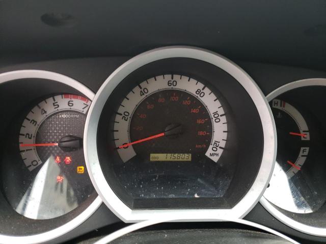 5TFJX4GN1FX037910 - 2015 TOYOTA TACOMA DOUBLE CAB PRERUNNER GRAY photo 9