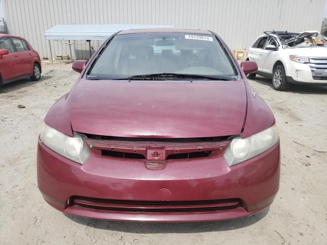 1HGFA169X8L053710 - 2008 HONDA CIVIC EXL 勃艮第红 照片 5