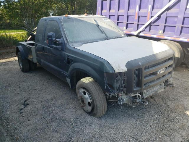 1FTWX32R08EC35354 - 2008 FORD F350 SUPER DUTY BLUE photo 1