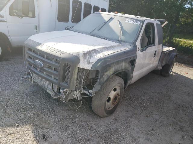 1FTWX32R08EC35354 - 2008 FORD F350 SUPER DUTY BLUE photo 2