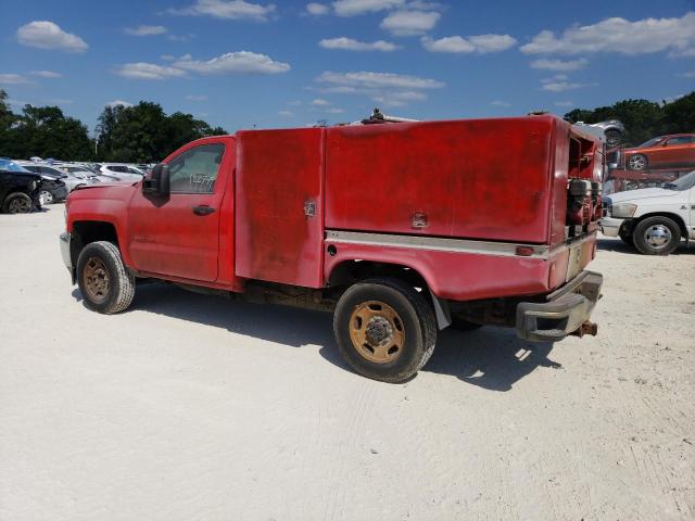 1GC0CUEG5GZ282520 - 2016 CHEVROLET SILVERADO C2500 HEAVY DUTY RED photo 2