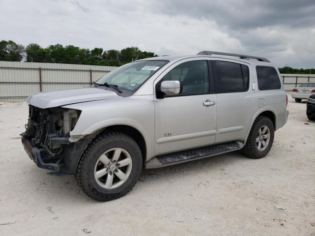 5N1AA08D59N603675 - 2009 NISSAN ARMADA SE SILVER photo 1