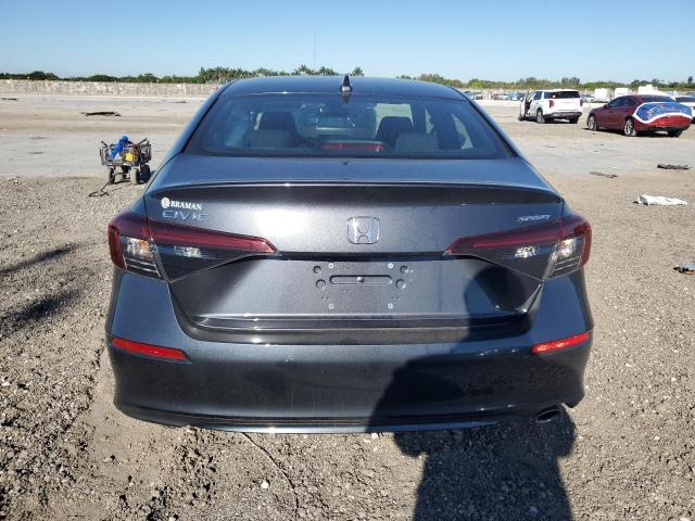 2HGFE2F58SH503785 - 2025 HONDA CIVIC SPORT CHARCOAL photo 6
