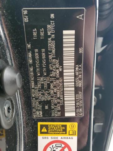 5TDJKRFH1GS295181 - 2016 TOYOTA HIGHLANDER XLE BLACK photo 13