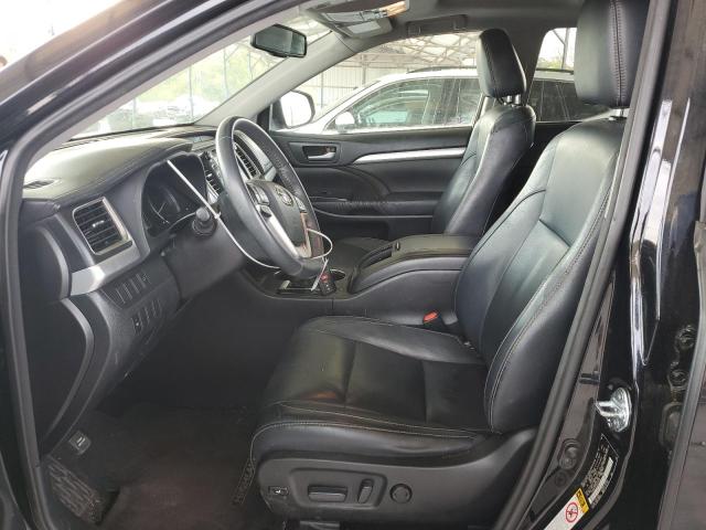 5TDJKRFH1GS295181 - 2016 TOYOTA HIGHLANDER XLE BLACK photo 7