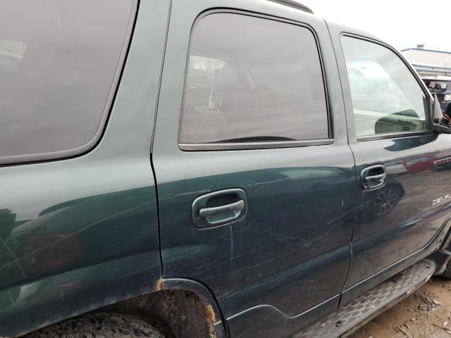 1GKEK63U01J203049 - 2001 GMC DENALI GREEN photo 10